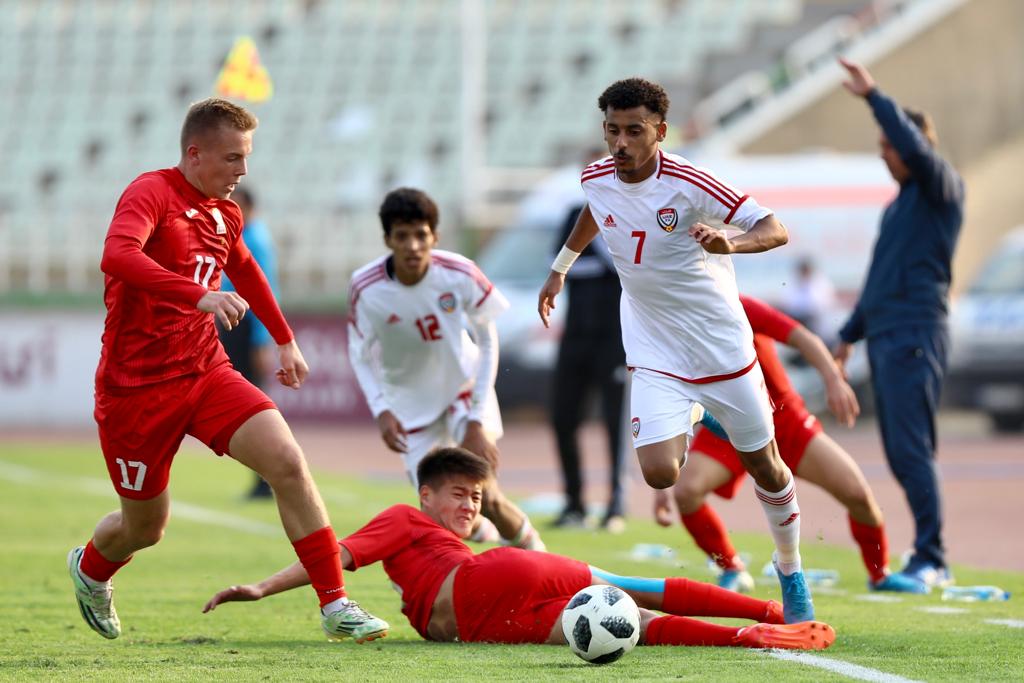 منتخب الإمارات يخسر أمام قيرغستان في التصفيات الآسيوية للشباب