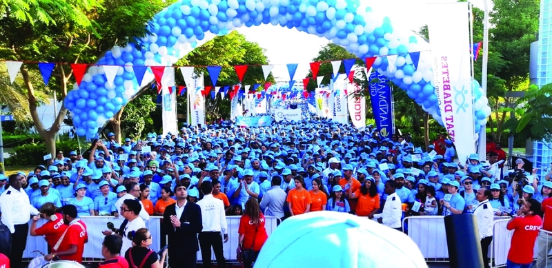 "الآلاف يشاركون في فعاليات دبي | البيان"