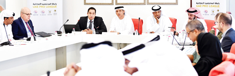 "عبدالحميد المستكي يترأس اجتماع الرابطة مع الأندية | البيان"