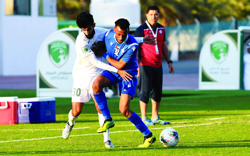 "الإمارات يحصد أول فوز في دوري «الأولى» | تصوير: زيشان أحمد"