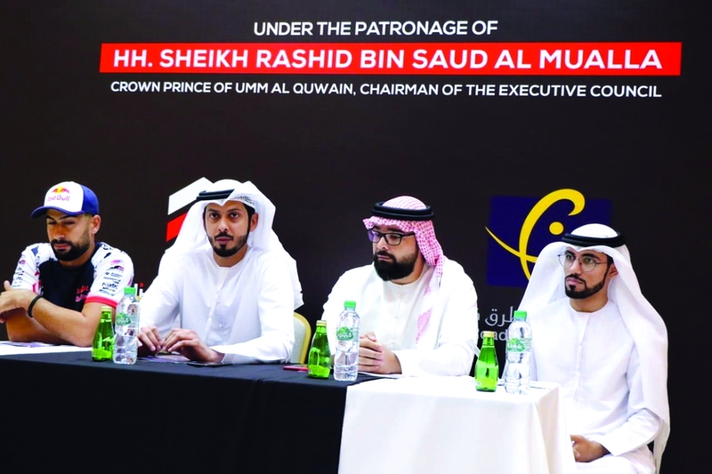 "جانب من المؤتمر الصحافي | البيان"