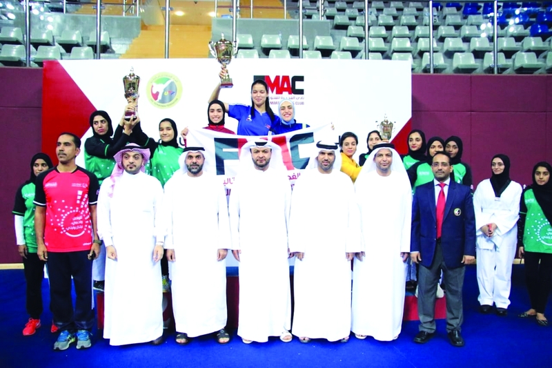 "جانب من مراسم التتويج | تصوير: زيشان أحمد"