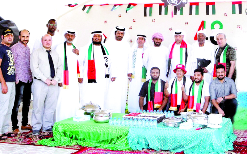 "جانب من الاحتفال | البيان"