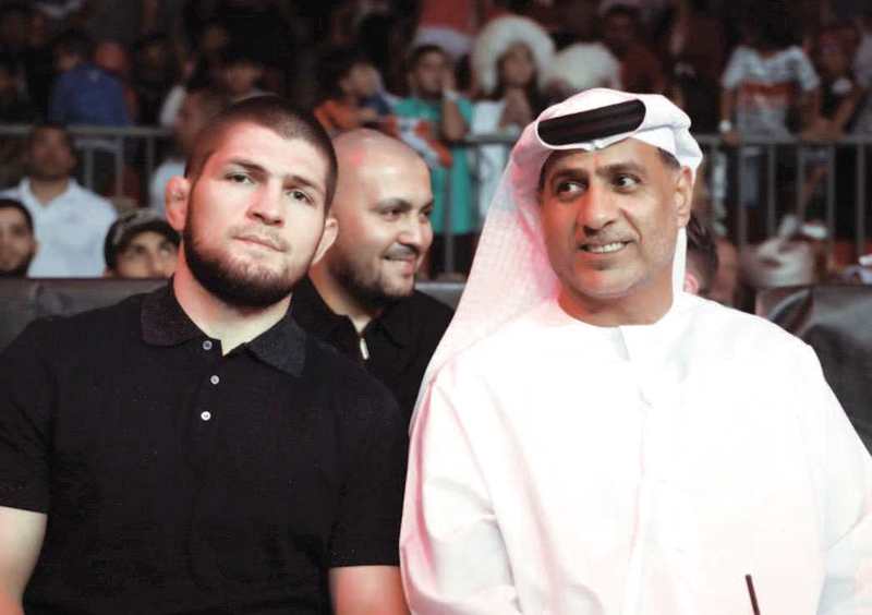 "عبد المنعم الهاشمي وحبيب محمدوف يتابعان المنافسات | البيان"