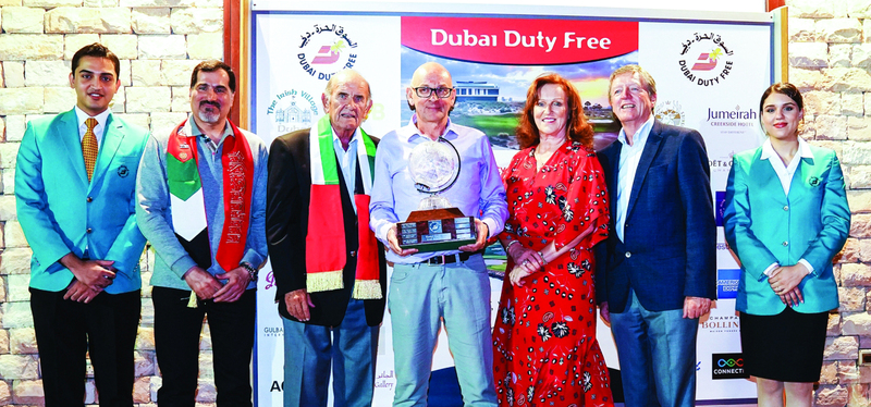 "جانب من مراسم التتويج | البيان"