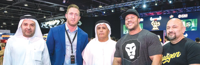 "مطر الطاير يلتقي فيل هيث وهاني رامبوت بحضور ناصر أمان آل رحمة | البيان"