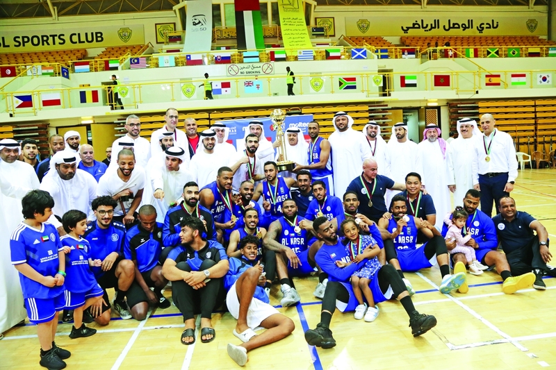 "خلال تتويج سلة النصر بالكأس الغالية | تصوير - غلام كاركر"