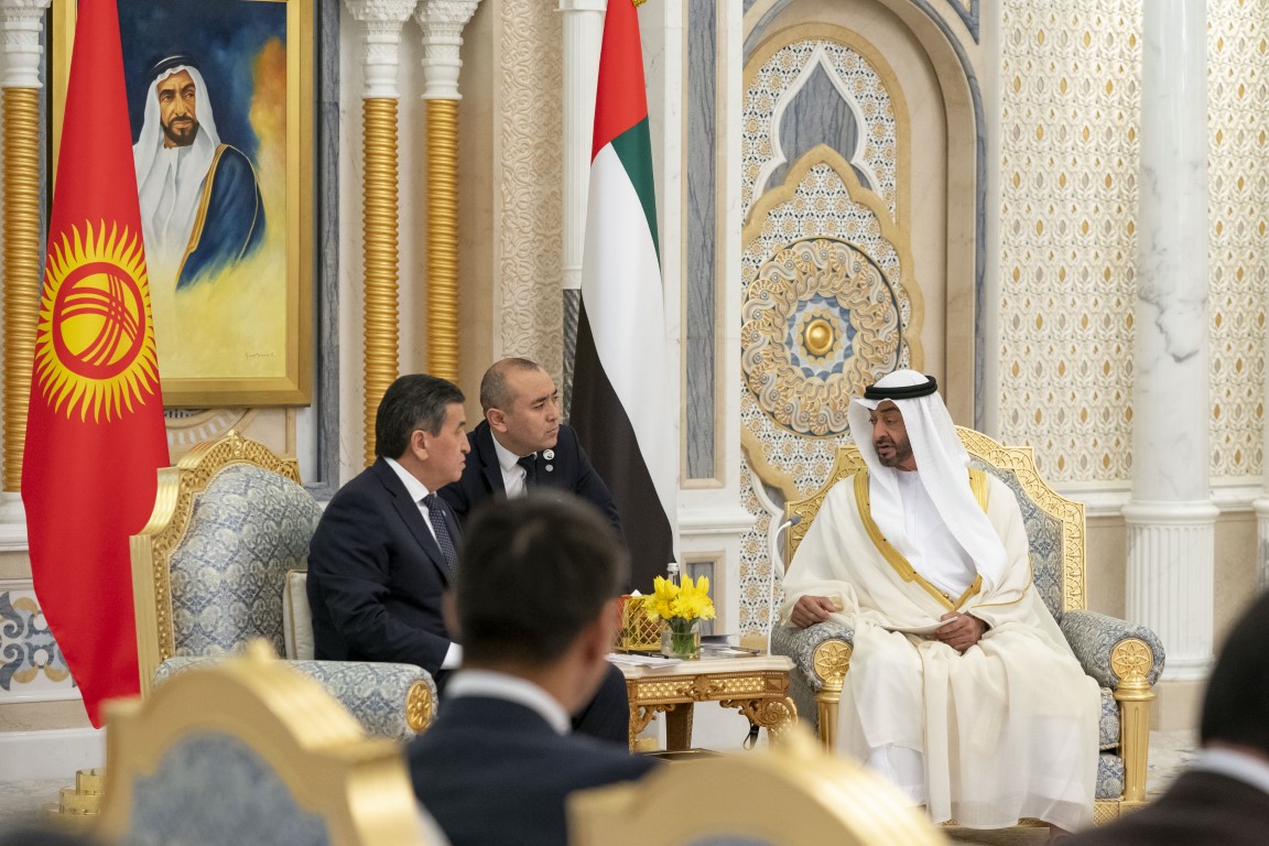رئيس قيرغيزستان: الإمارات إحدى أفضل دول العالم حضارة ونموا