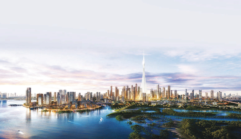 12750 عدد سكان مشروع خور دبي في 2020