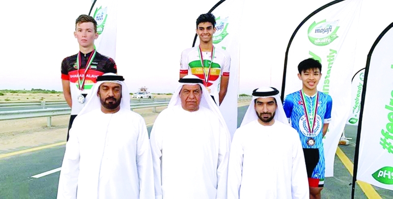 "جانب من مراسم التتويج | البيان"