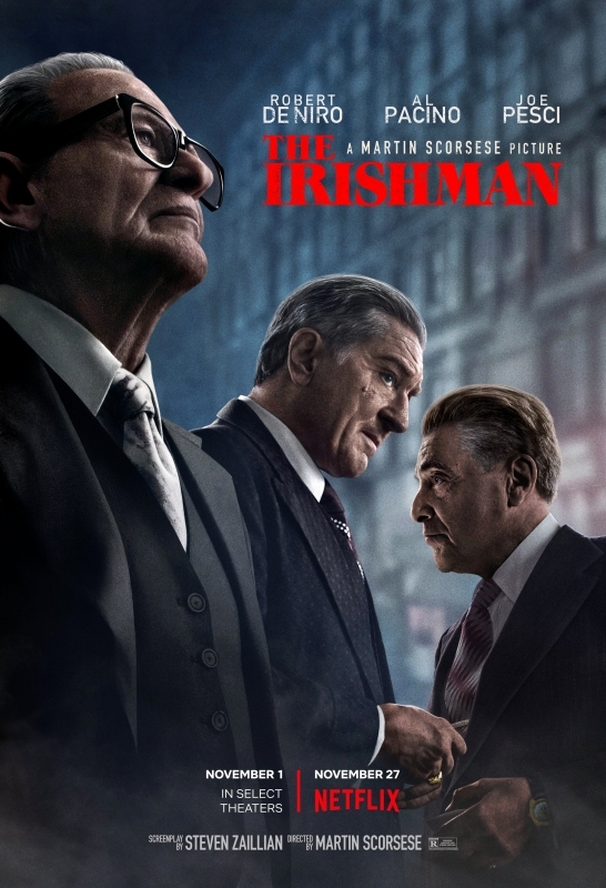 «The Irishman» يقتنص 5 ترشيحات لجائزة غولدن غلوب