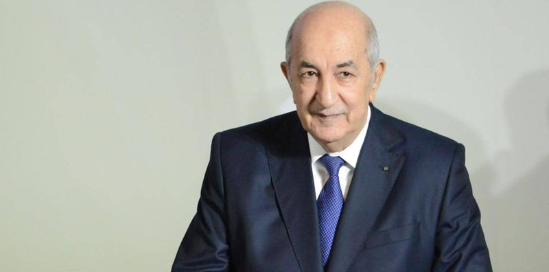 الرئيس الجزائري يتعهد بالسير  على درب قائد الجيش الراحل