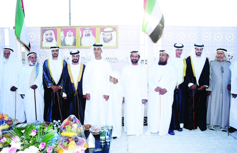 "خالد بن زايد خلال الحفل | وام"