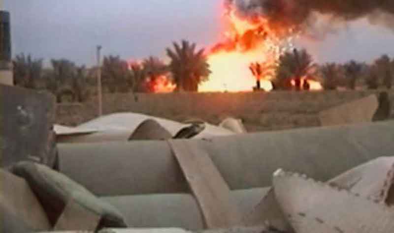 هجومان بالصواريخ قرب قاعدتين عراقيتين تستضيفان قوات للتحالف