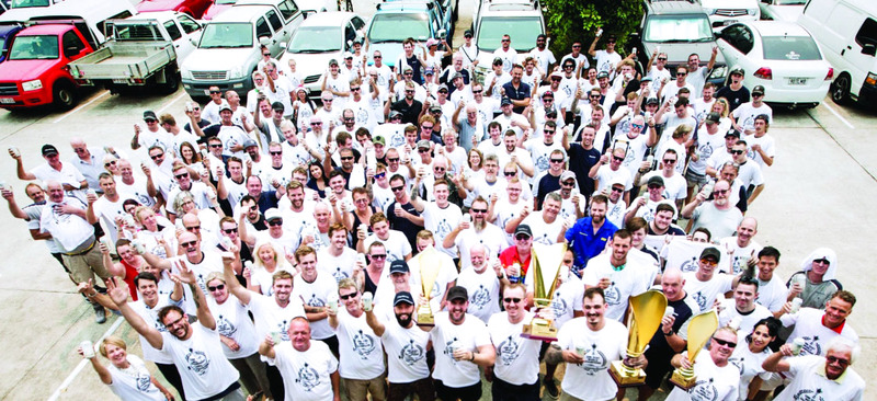 "جانب من احتفال مؤسسة ماريتيمو باللقب | من المصدر"