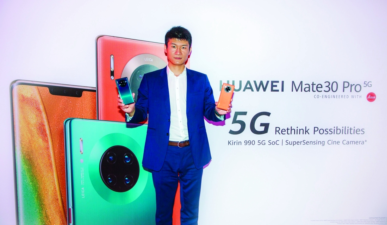 «هواوي» تتوقع مبيعات أكبر لنسخة 5G من «مايت 30 برو»