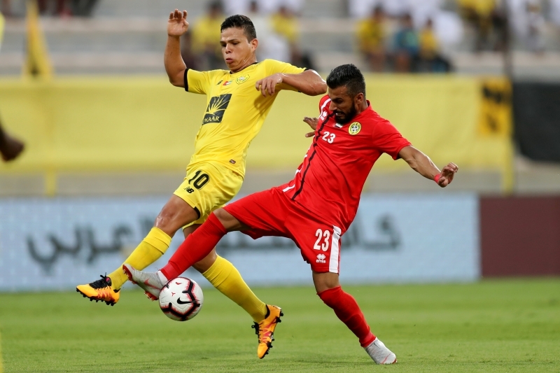 "من لقاء سابق بين الوصل واتحاد كلباء | أرشيفية"