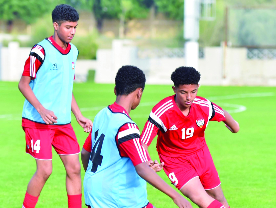 "من تدريبات منتخب الناشئين | البيان"