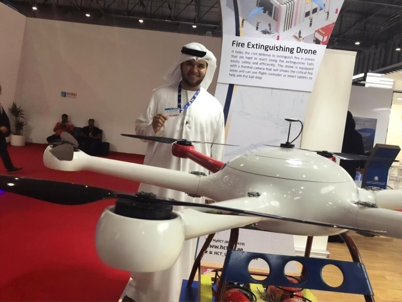 «المستجيب السريع» يكشف الحرائق ويطفئها