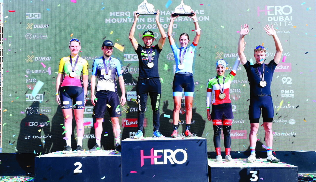 "الفائزون بلقب النسخة الأولى من البطولة على منصة التتويج | من المصدر"