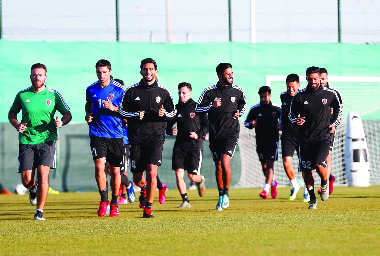 "جانب من تدريبات الوحدة | البيان"