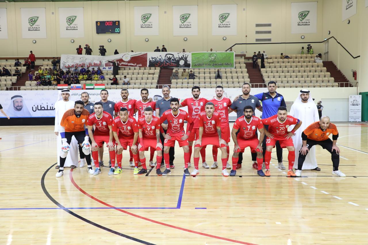 الثواني الأخيرة تنصف صالات البطائح على خورفكان