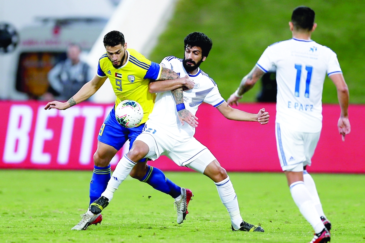 "من مباراة الظفرة والنصر في الدوري | البيان"