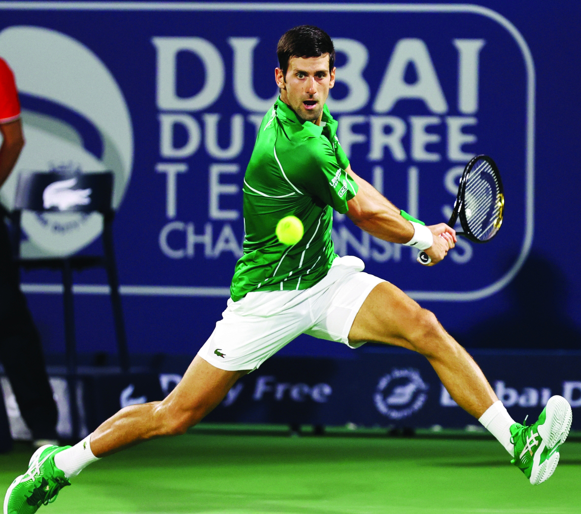 "ديوكوفيتش تفوق على الجزيري | تصوير: دينيس مالاري"