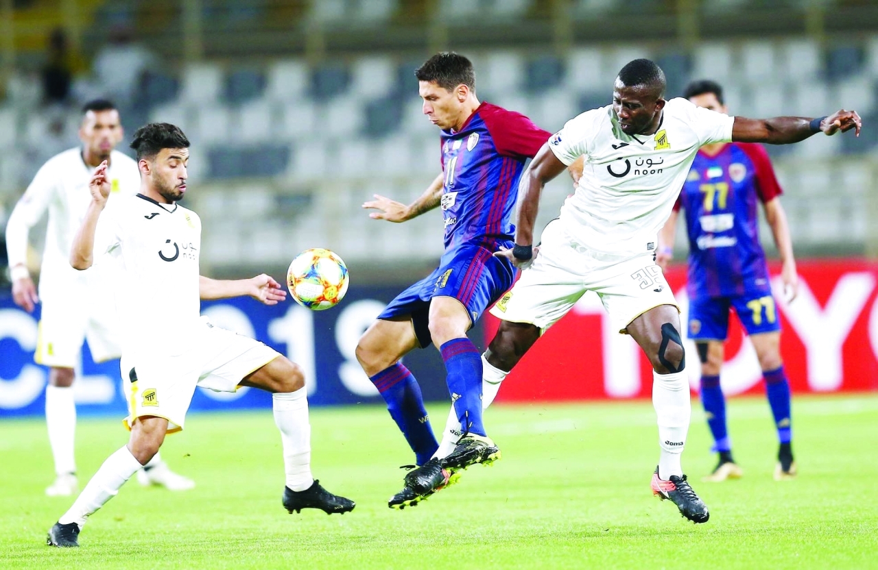 "من مباراة الوحدة في دوري الأبطال | البيان"