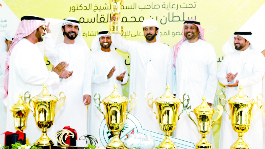 "جانب من تتويج الفائزين | البيان"