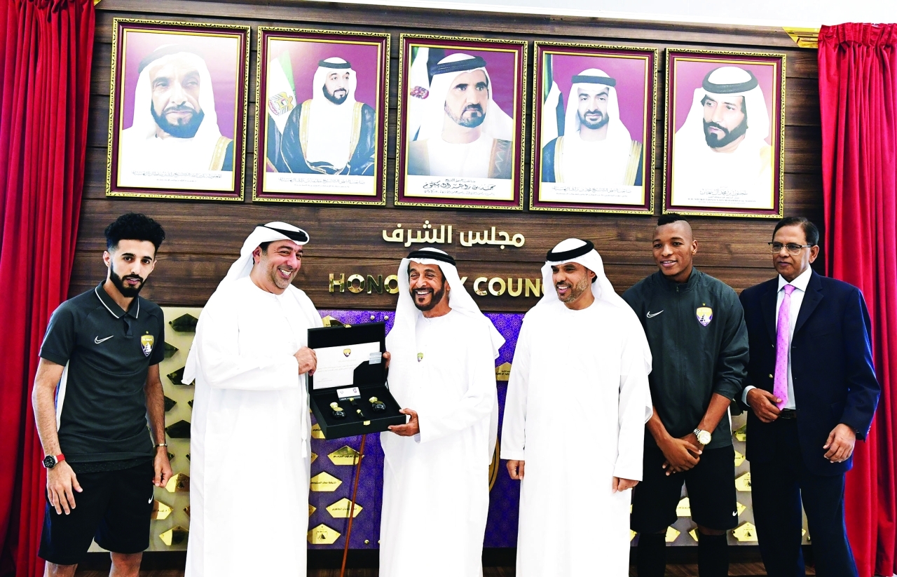 "جانب من المؤتمر الصحافي | البيان"