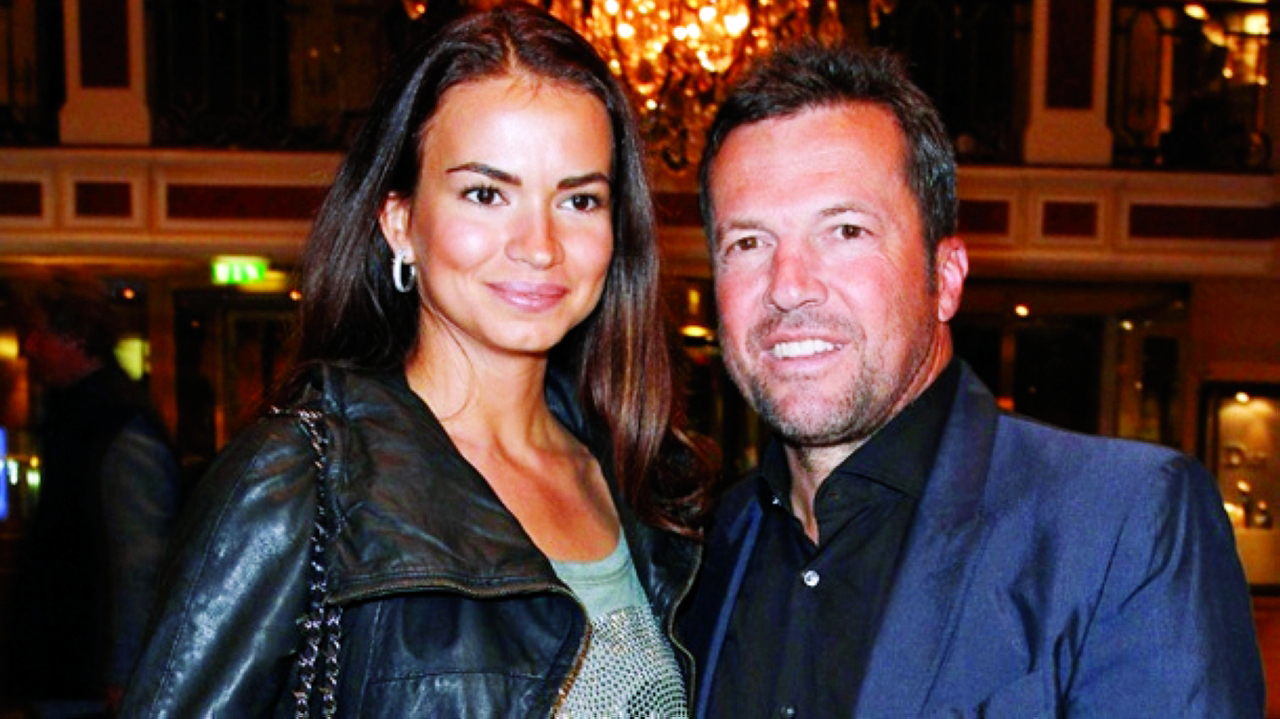 "لوثر ماتيوس مع زوجته | البيان"