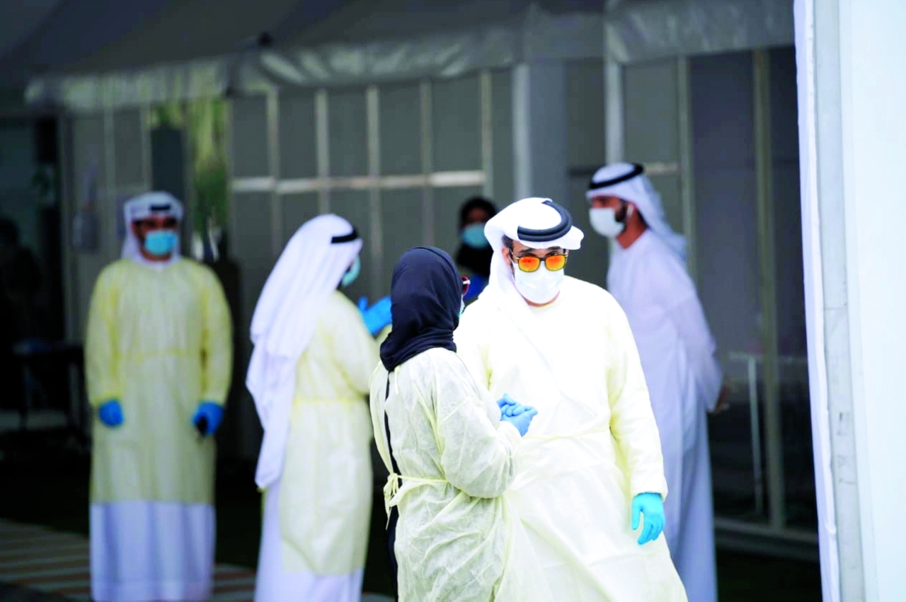 "بدر حارب خلال وجوده في مركز الفحص | البيان"