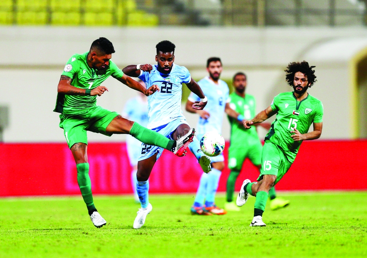 "من مباراة حتا وخورفكان في الموسم الجاري | البيان"