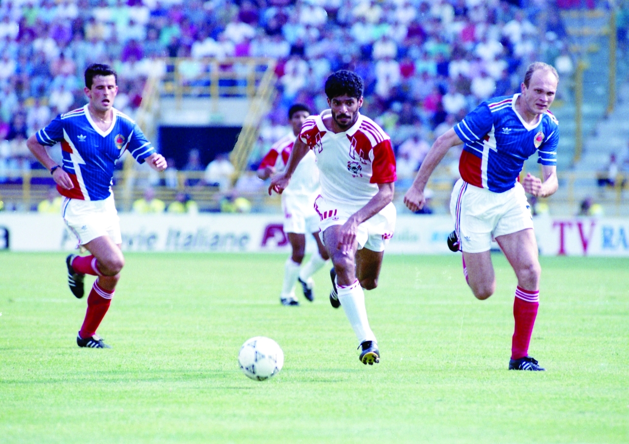 "«البيان» كانت شاهدة على مشاركة الأبيض في كأس العالم- إيطاليا 1990 | البيان"
