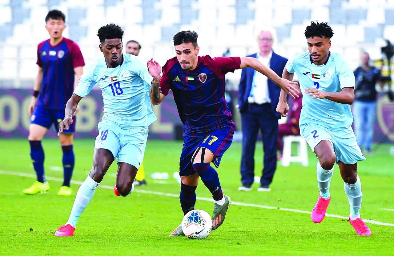 "جانب من إحدى مباريات دوري الخليج العربي | أرشيفية"