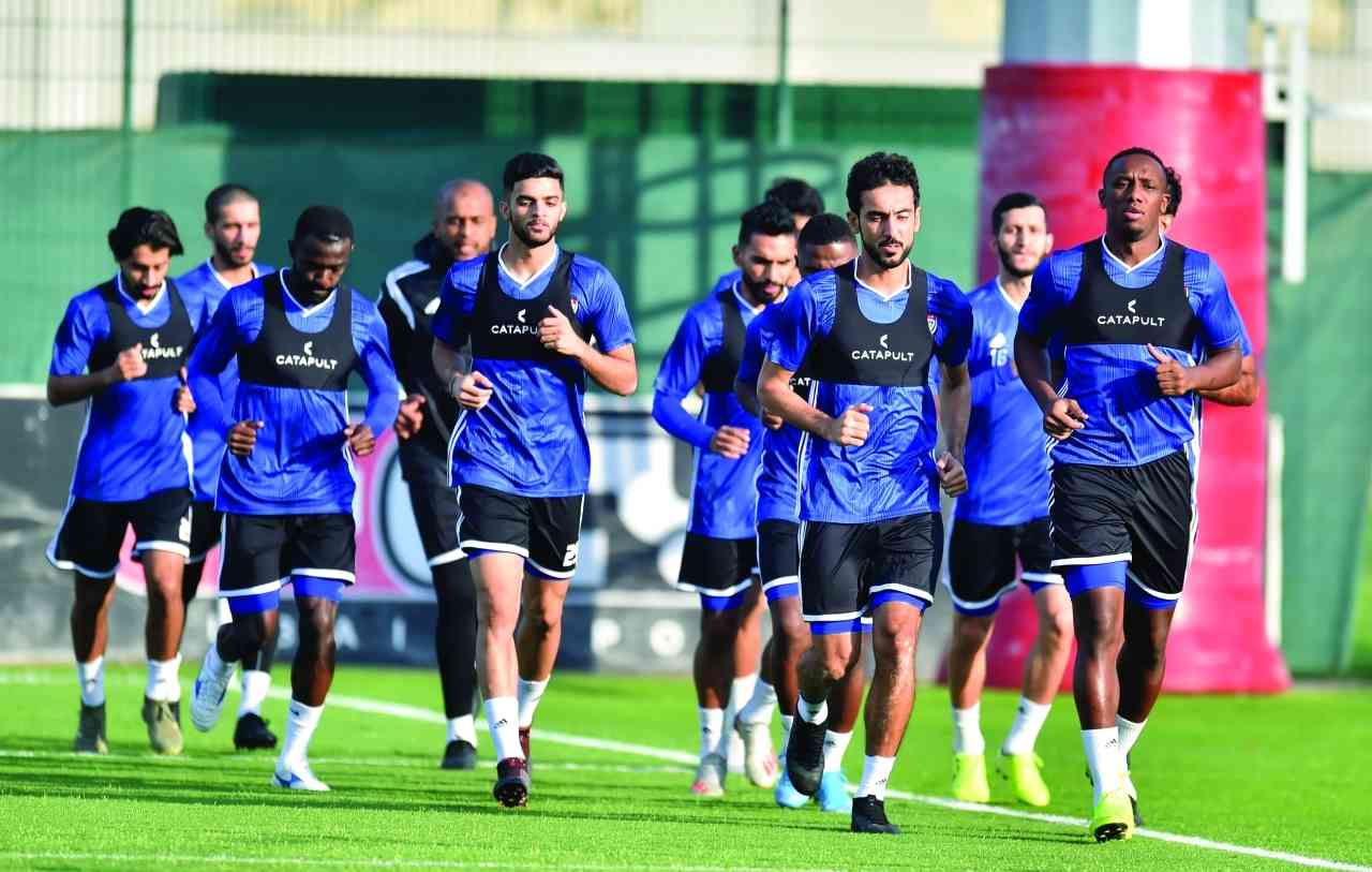 "جانب من تدريب سابق للمنتخب | أرشيفية"