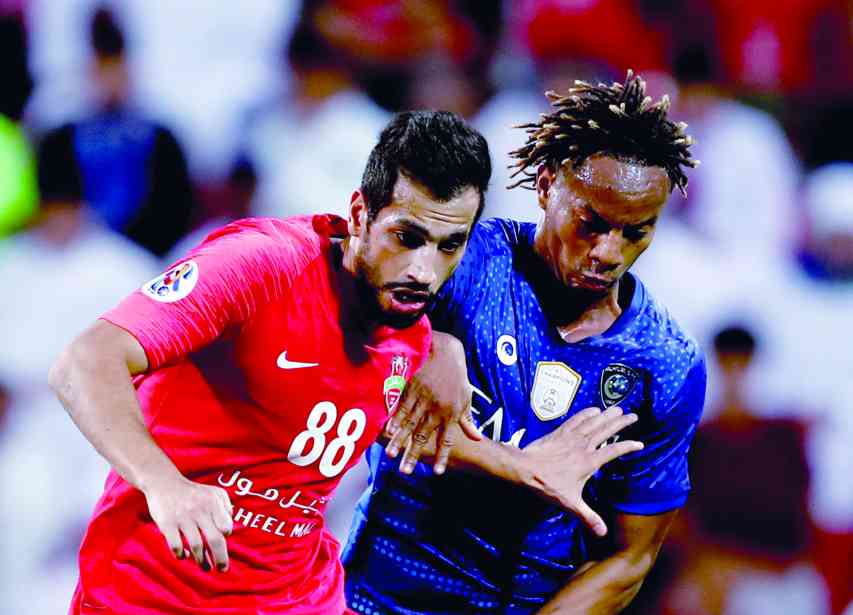 "من مباراة شباب الأهلي والهلال السعودي | أرشيفية"