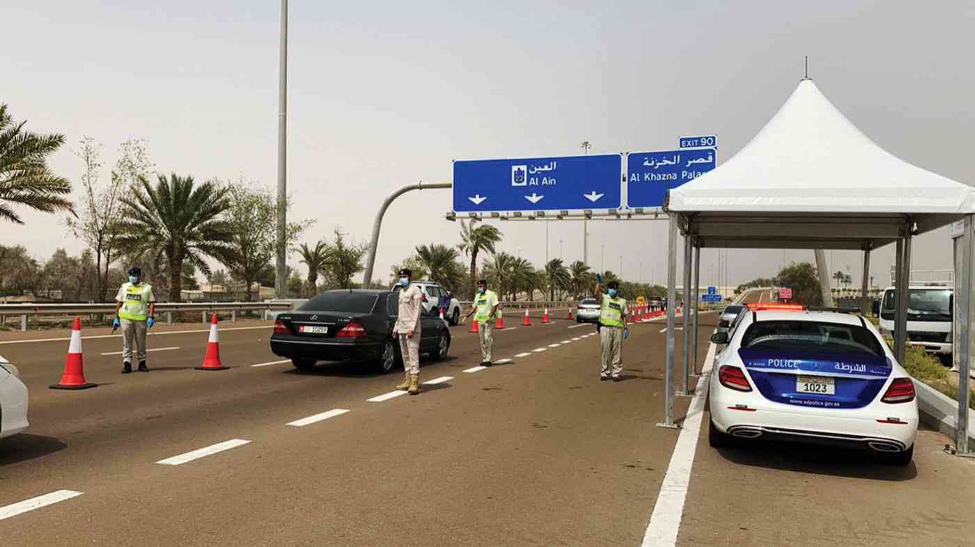 شرطة أبوظبي لـ«البيان»: منع حركة التنقل إلى الإمارة قائم