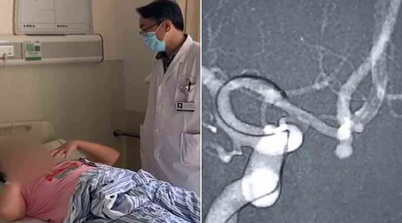 بالفيديو.. غناؤها بصوت مرتفع يوصلها لحافة الموت