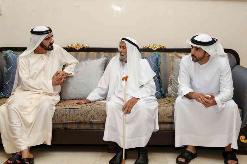 محمد بن راشد ناعياً سعيد أحمد آل لوتاه: كان تاجراً عصامياً له بصماته في اقتصاد دبي