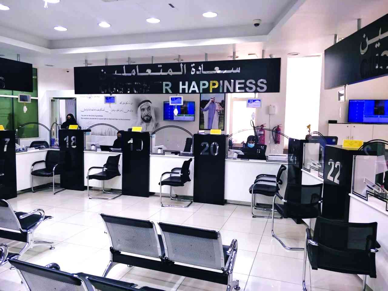 موظفو الحكومة الاتحادية 100 % في مقار العمل