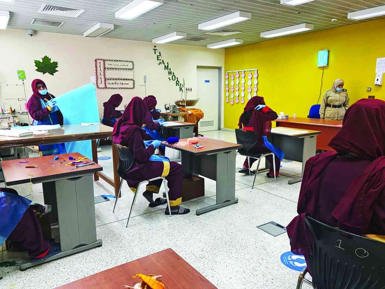 "النزيلات يتوفر لهن كل أساليب المساعدة | تصوير: زافير ويلسون"