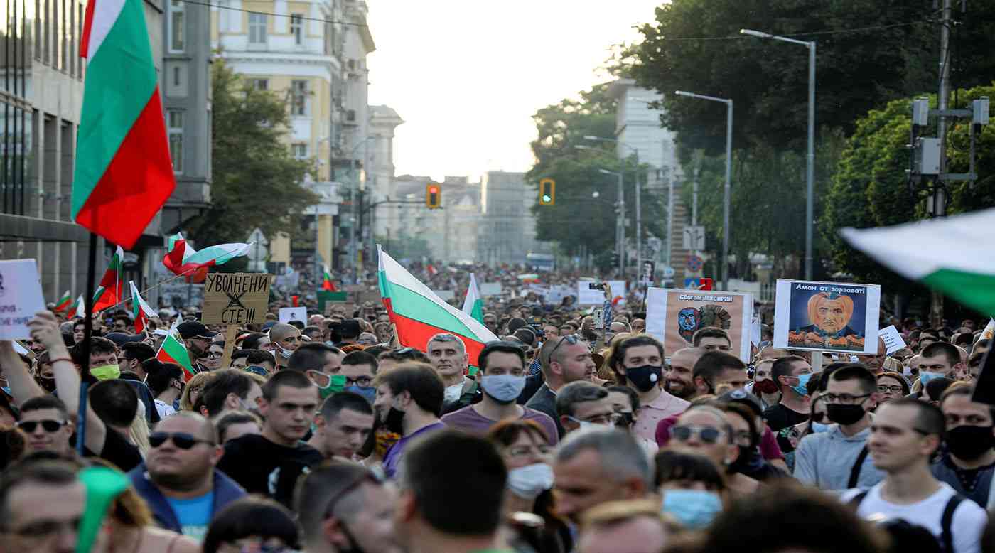 تجدد المظاهرات في بلغاريا بعد رفض رئيس الوزراء الاستقالة