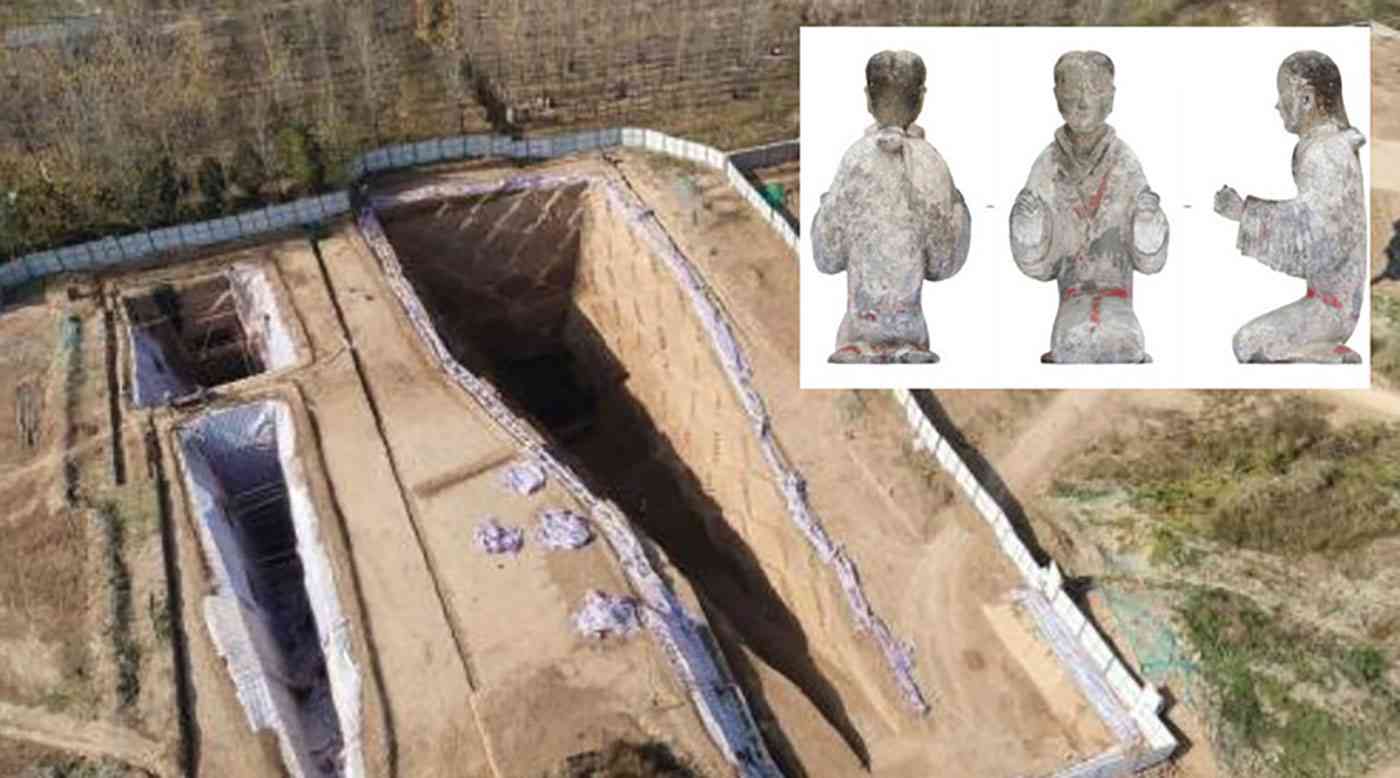 اكتشاف مقابر تعود إلى عصر الصين الذهبي