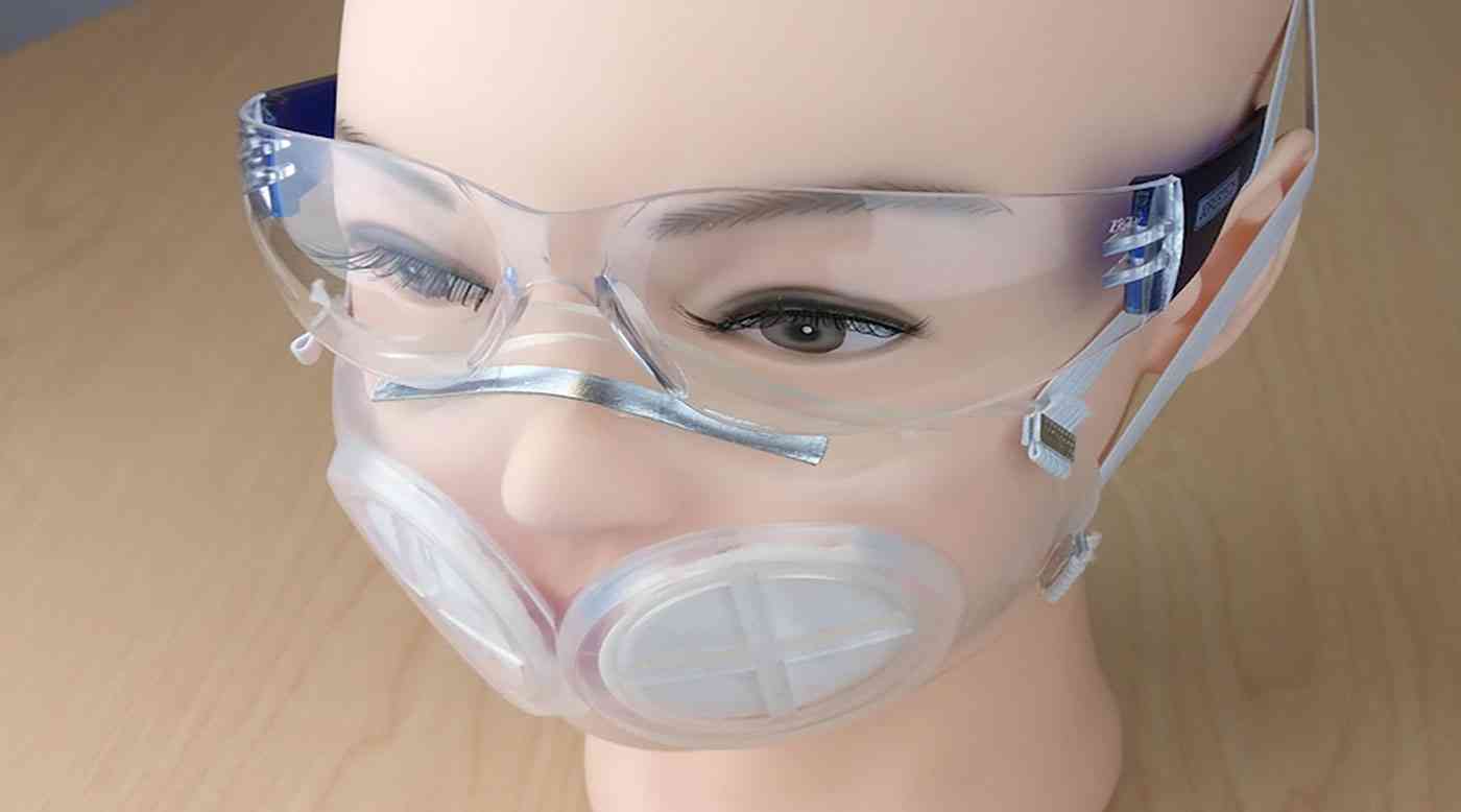 تخلص المستشفيات من رحمة قناع N95.. كمامة مستدامة من السيليكون