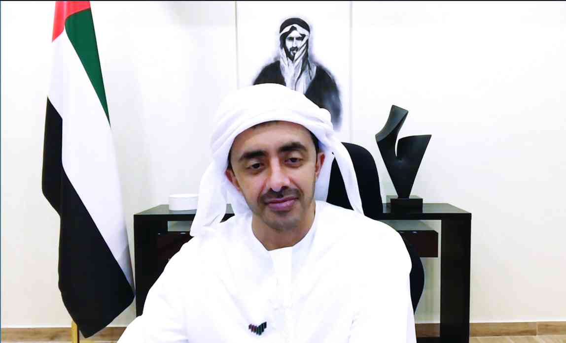 "عبدالله بن زايد مترئساً اجتماع المجلس | وام"