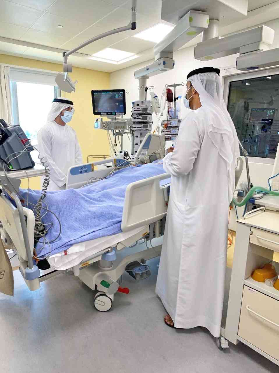 "سموه خلال الزيارة"