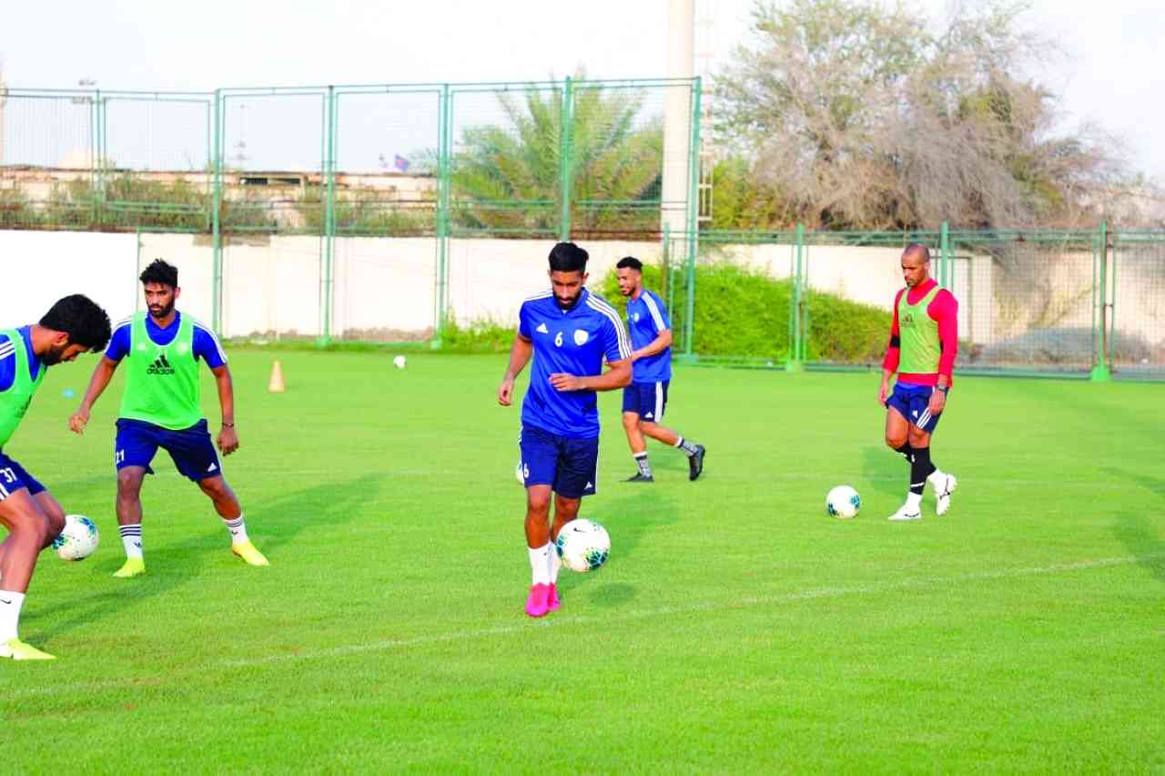 "جانب من تدريبات الظفرة | البيان"