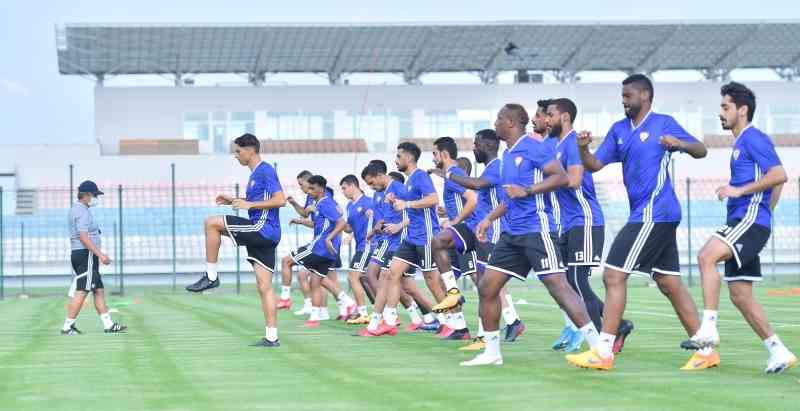 "من تدريبات «الأبيض» بمعسكره في بلغراد | البيان"